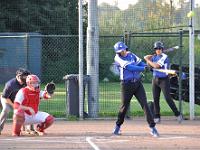 Softbal Heren 1 - Moorfielders 3-9-2021 4200