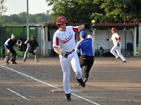 Softbal Heren 1 - Moorfielders 3-9-2021 4270