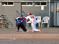 Softbal Heren 1 - Moorfielders 3-9-2021 4320