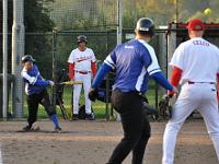 Softbal Heren 1 - Moorfielders 3-9-2021 4343