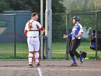 Softbal Heren 1 - Moorfielders 3-9-2021 4357