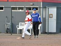 Softbal Heren 1 - Moorfielders 3-9-2021 4384